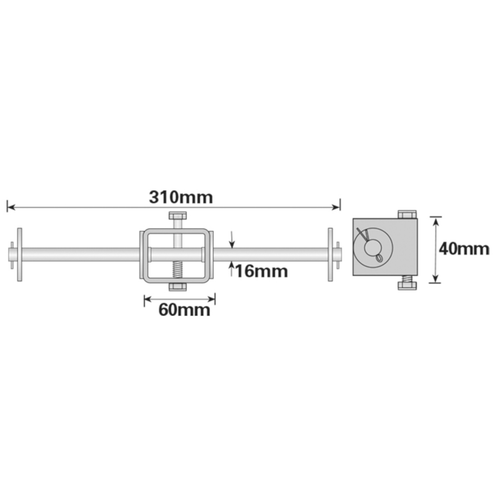 AB Tools Boat/Jetski/Dinghy Trailer Side Buffer and