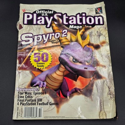Playstation Magazine Volume #3 Issue #1 October 1999 Gaming Vintage