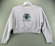 Abercrombie  Fitch Soft A F Collection Women's Size S Cropped Sweatshirt CA
