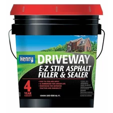Henry He200074 5 Gal. Asphalt Filler And Sealer, Flat Finish, Black Brown,  250