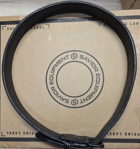 Alien Gear Holsters Black Leather Gun Belt Size 38 in Pant 34 in