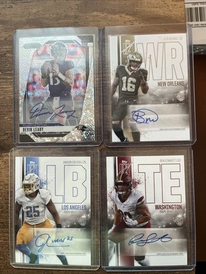 Football Auto Lot Of 4