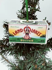 Land o Lakes Butter Ornament unique  ornament - Made to Order