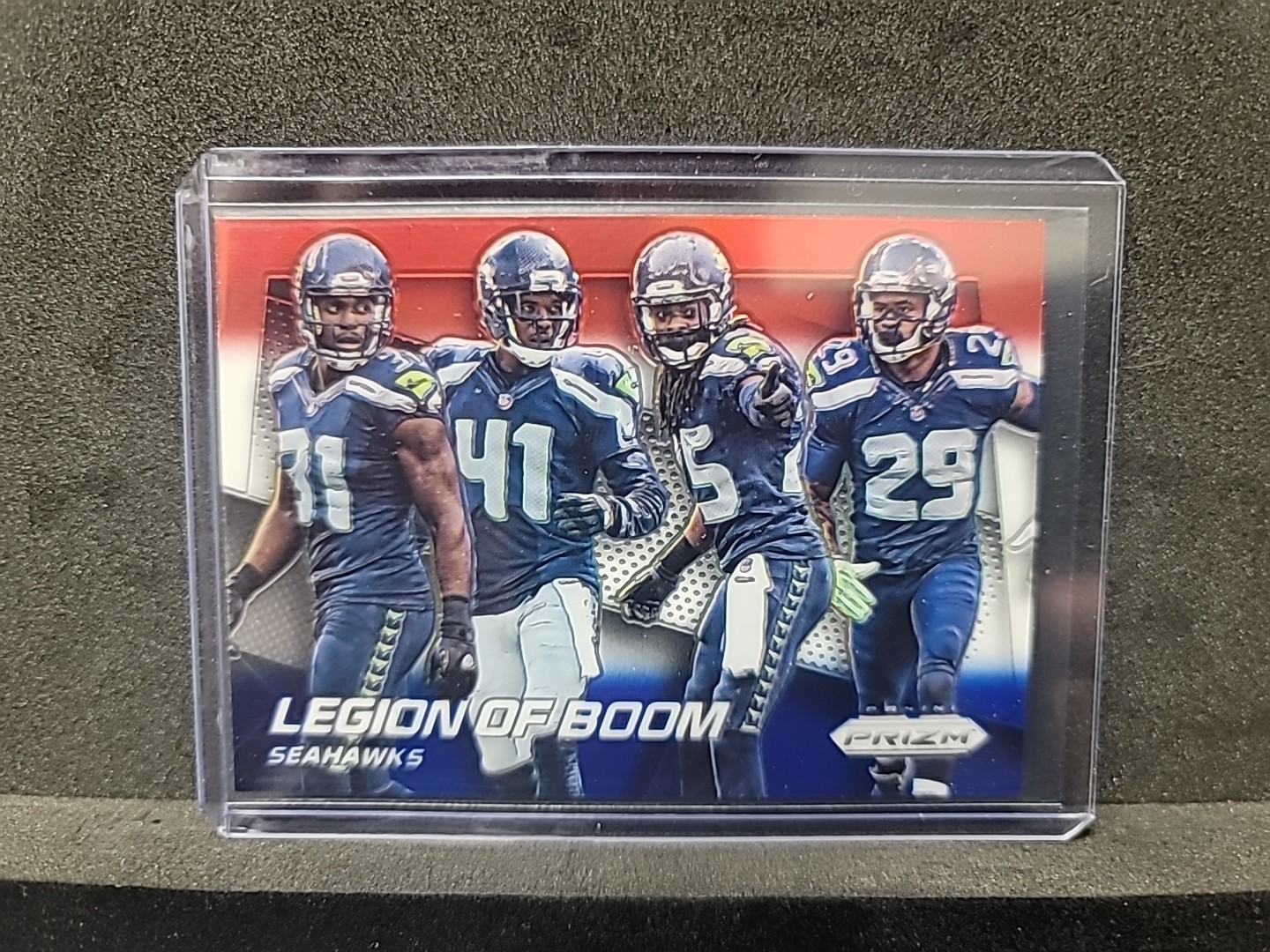 2014 Panini Prizm Legion Of Boom #200 Red White Blue Prizm Beautiful Card
