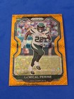 2020 Panini Prizm Football Disco Prizm La'Mical Perine #357 PSA 9