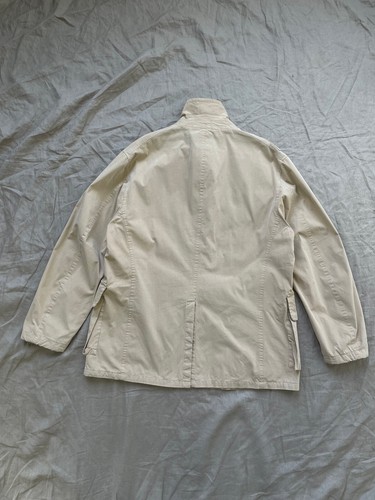 Polo By Ralph Lauren Vintage Men's Indian Madras Beige Military Jacket Size XL - Picture 4 of 9