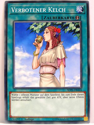 Yugioh - 1x #024 Verbotener Kelch - SDPL - Powercode Link Structure Deck