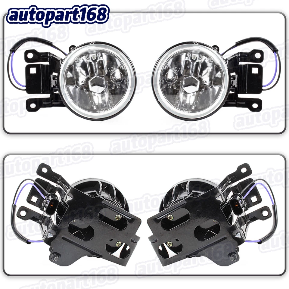 Пара светодиодных противотуманных фар для Mitsubishi Montero Pajero Sport 2000-2006 годов выпуска - Изображение 2 из 4