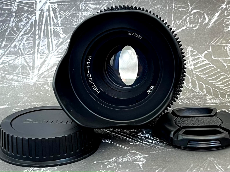 变形 HELIOS 44 M 2/58 毫米镜头复古 Cine mod Bokeh Flare 安装索尼 NEX — 第 3/4 张图片