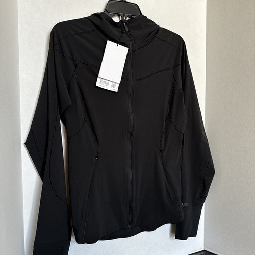 Lululemon Mist Over Windbreaker Hooded Lightweight Jacket Size 6 New Black - Picture 3 of 10