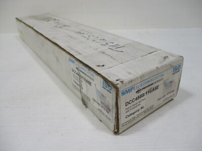 NEW SMP Data Communications DCC4888/110A5E Patch Panel 48-Port A5E EIAB/EIAA NIB