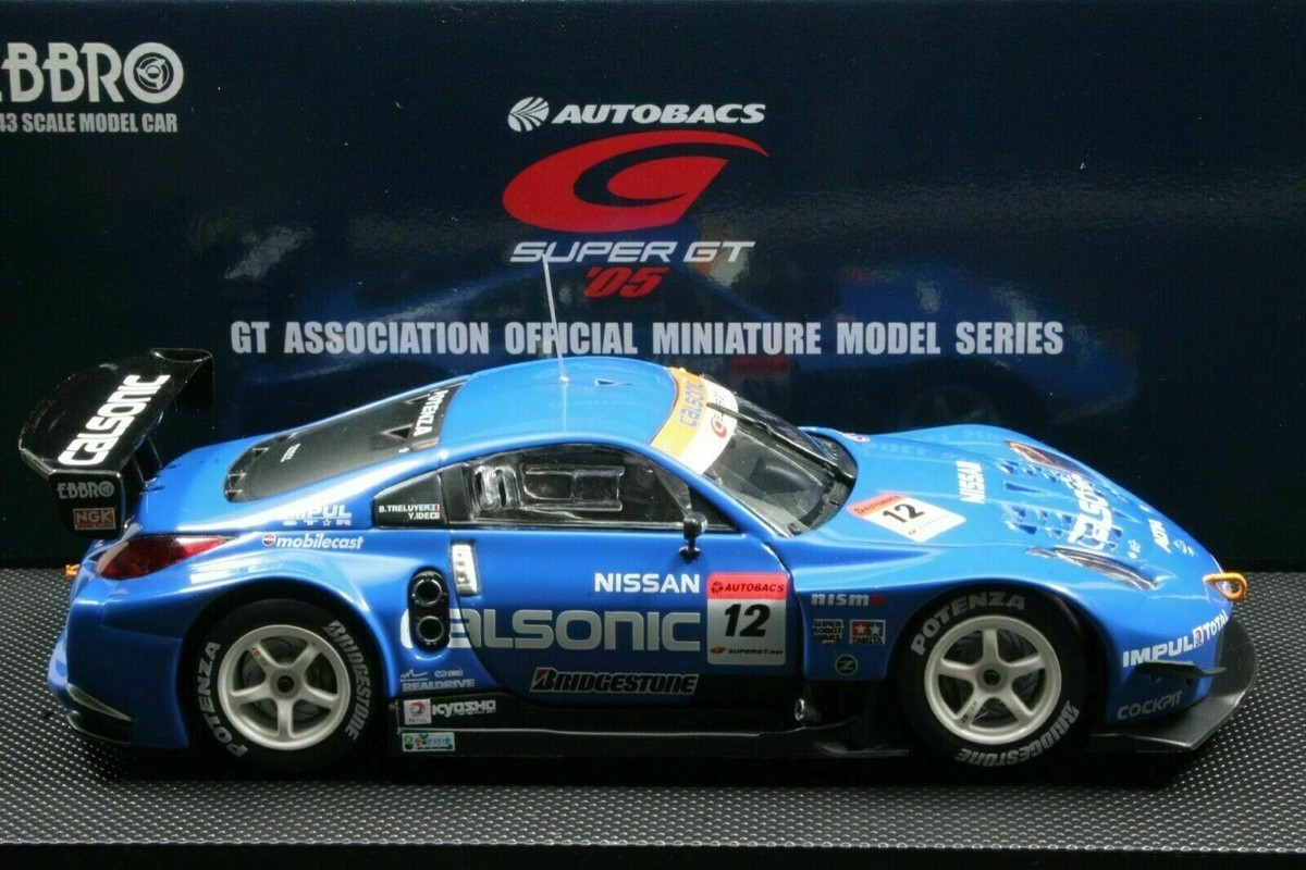 CALSONIC IMPUL  Z （SUPER GT 2005） EBBRO 43689 1:43 CALSONIC IMPUL NISSAN FAIRLADY Z SUPER GT