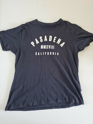 Herren T Shirt Primark Größe L Blau 7914