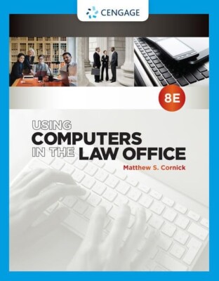 Using Computers in the Law Office - 8th Edition - Cornick - 1 Day Ship