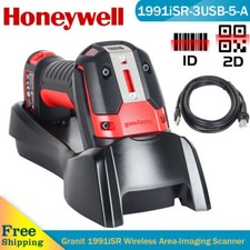 Image of Honeywell Granit 1991iSR Wireless Bluetooth 2D Barcode Scanner Reader with Stand