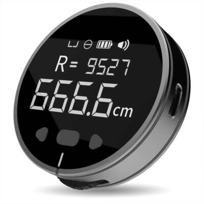 8 in 1 Elektronisches Maßband LCD Digital Lineal Wiederaufladbar Multifunktion AUS
