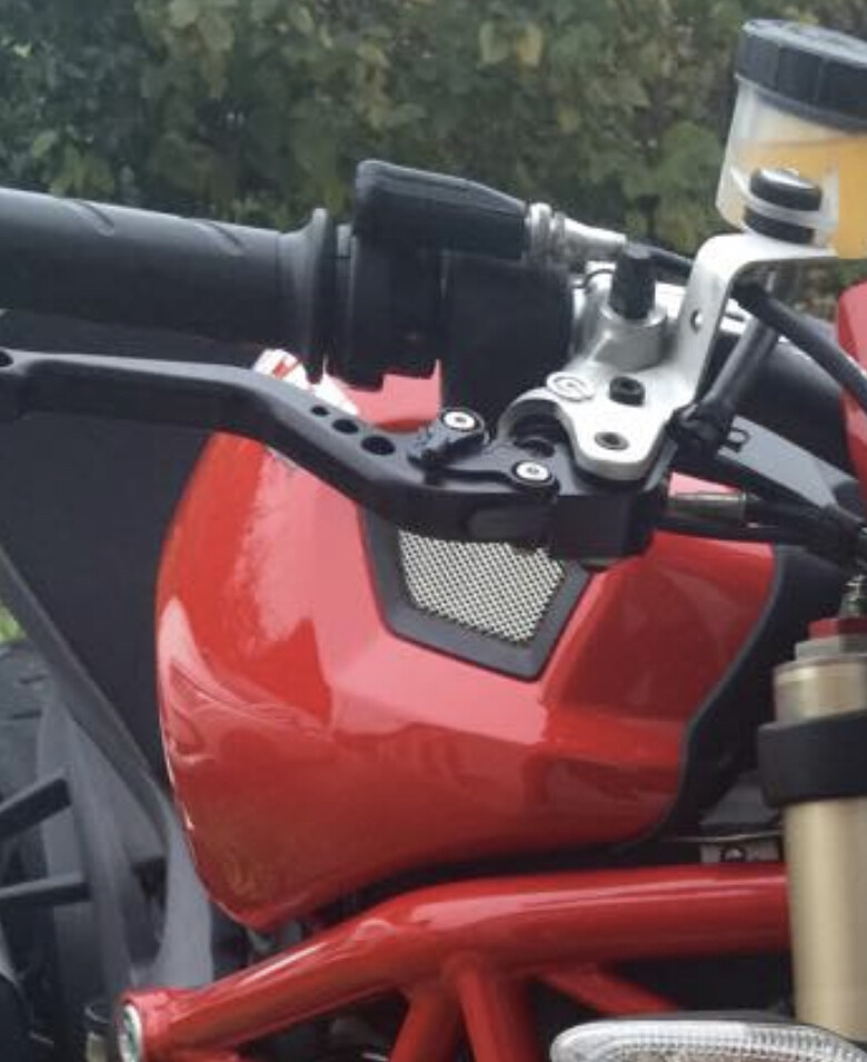 Leviers DUCATI M1100 MONSTER en aluminium CNC usiné réglable haute précision