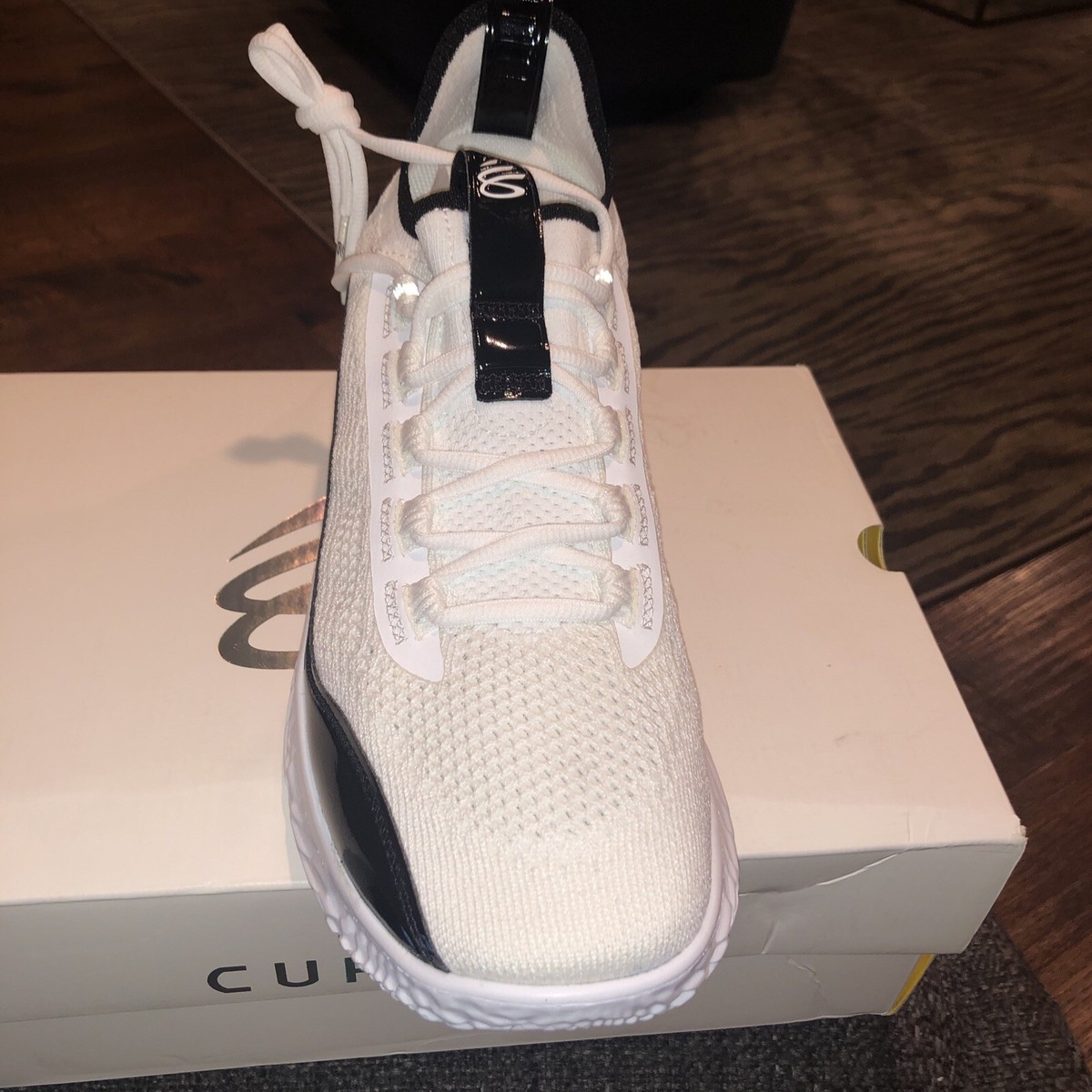 Size 10.5 - Under Armour Curry 8 NM White Black for sale online | eBay