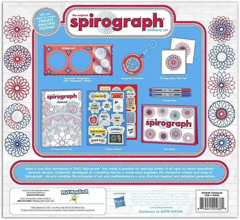 The Original Spirograph Stationary Drawing Set - Image 3 of 4