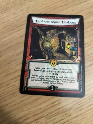 L5R CCG TCG. Legenden der fünf Ringe: Dunkelheit jenseits der Dunkelheit