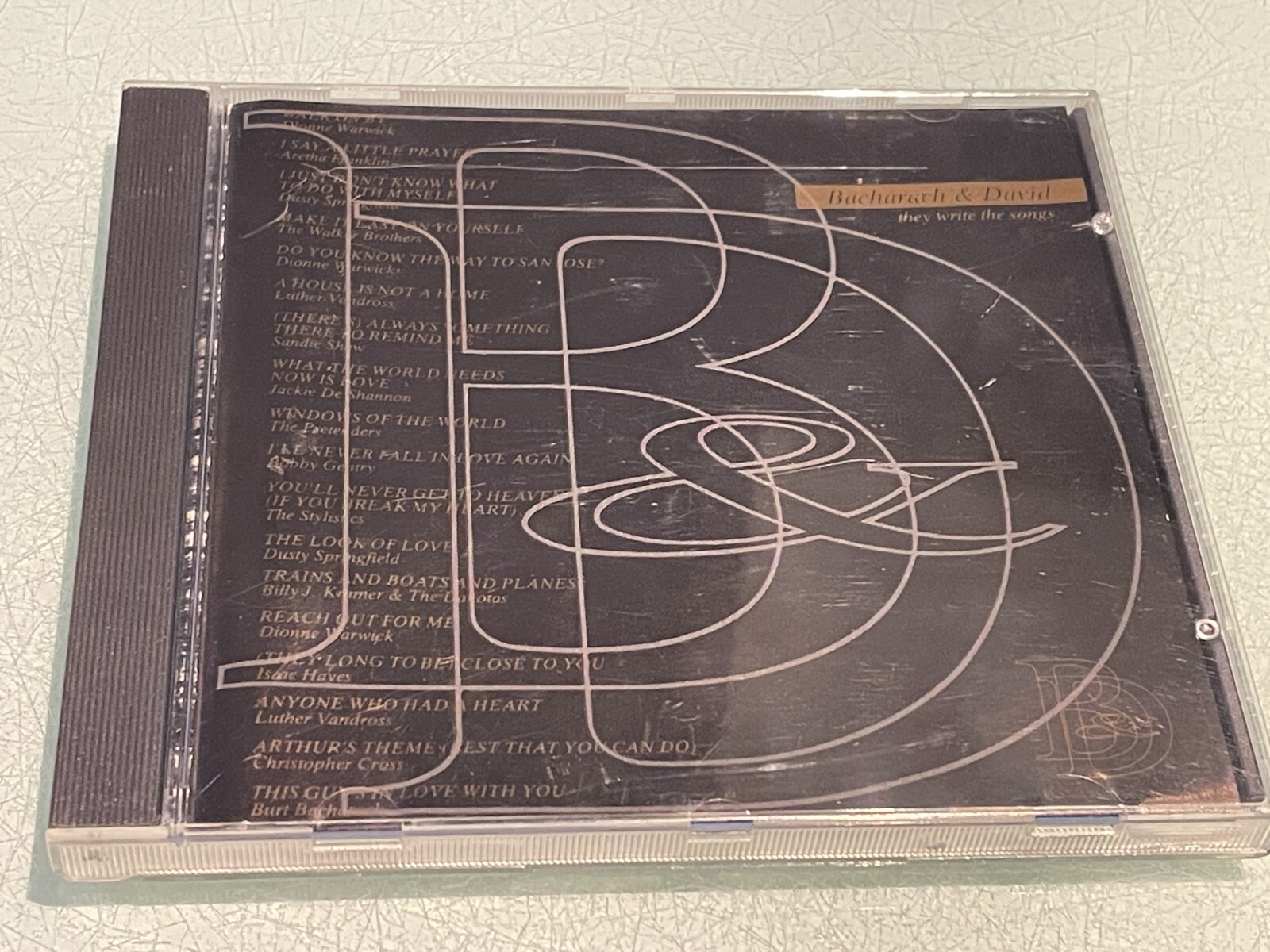 Bacharach & David - They Write The Songs - CD Album  1990 Dino - 18 Great Tracks
