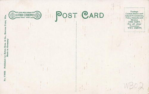 STEVENS POINT WI WISCONSIN TRINITY LUTHERAN CHURCH c1910 VINTAGE POSTCARD 121224 - Picture 2 of 2