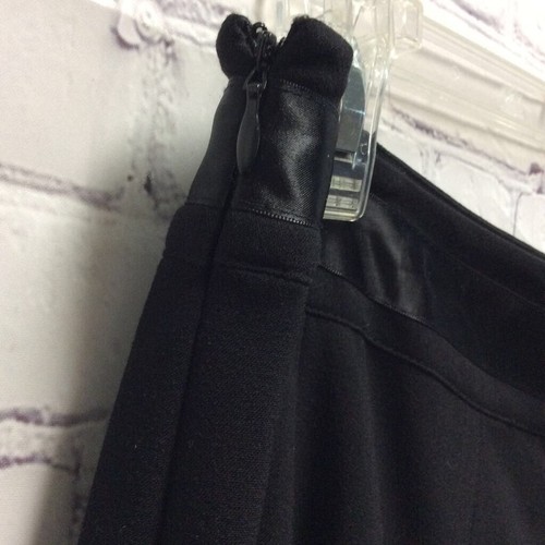 Uniforme John Paul Richard Mujer Falda Completa Negra Sólida Hasta la Rodilla Pequeña 10P - Imagen 5 de 8