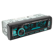 1 Din Car Radio Bluetooth Stereo FM/USB/AUX/TF In-dash Head Unit MP3 Player