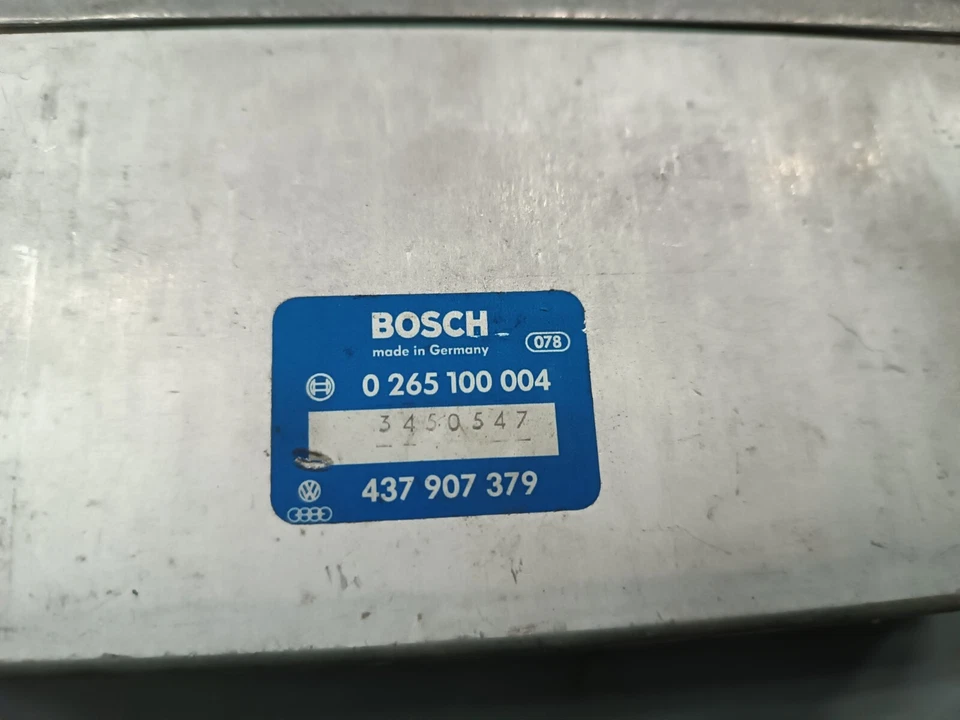 437907379 0265100004 Audi 90 / Coupé Tipo 81/100/200 Tipo 43/44 Centralina ABS - Immagine 3 di 3