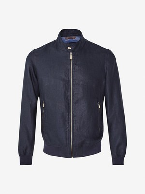 massimo dutti navy jacket
