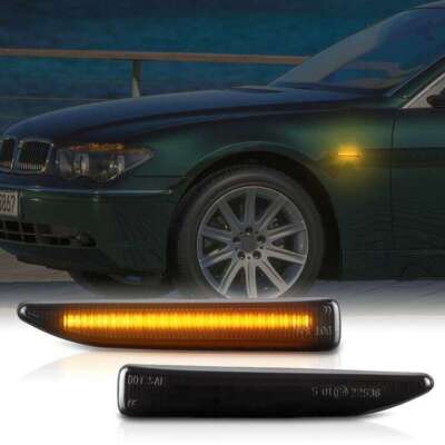 Led Seitenblinker passend für BMW 7er E65 E66 | 2001-2008 | SCHWARZ