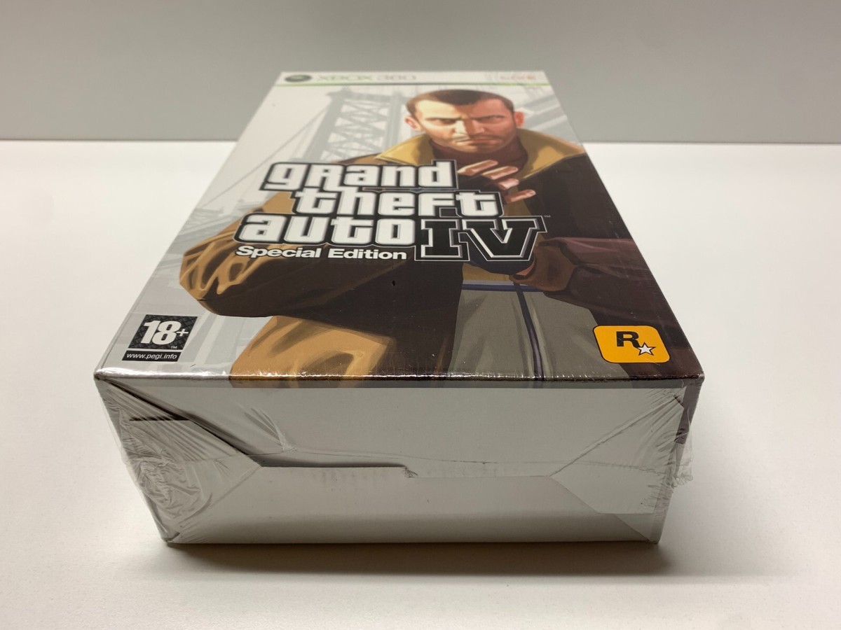 GRAND THEFT AUTO IV GTA 4 COLLECTOR'S SPECIAL EDITION XBOX 360 NEW