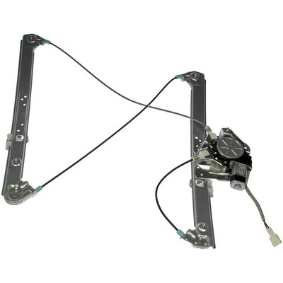 NPAuto 741-488 Front Driver Side Power Window Regulator w/Motor For BMW X5 00-06