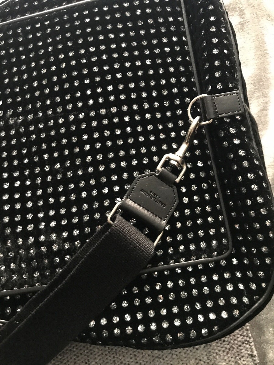 Rare Saint Laurent Velvet Electric Guitar Case New with Tags Rare Saint Laurent Velvet Electric Guitar Case New with Tags
