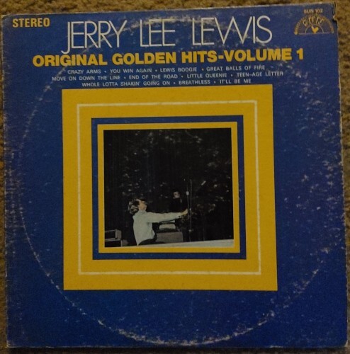 Jerry Lee Lewis - “Original Golden Hits Vol. 1” LP (Truly Vintage