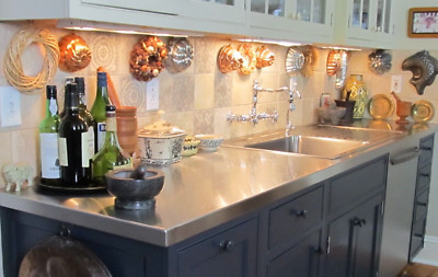 New John Boos Stainless Steel Kitchen Countertop