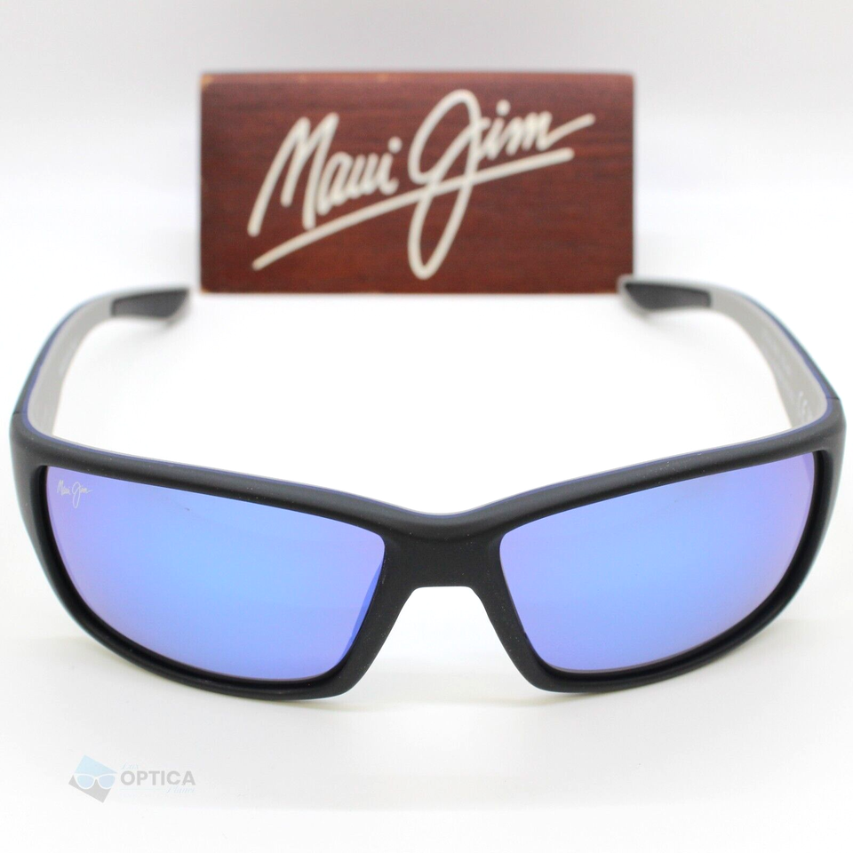 Maui Jim Local Kine MJ810-53B Sunglasses Men's Soft Black
