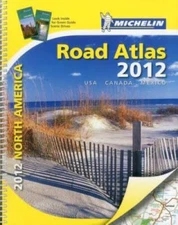 North America Road Atlas 2012 USA/CAN/MEX (Atlas (Michelin)) - GOOD