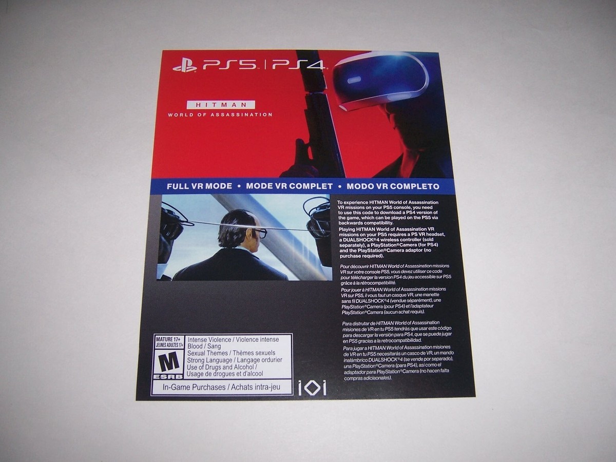 Hitman World Hitman Iii Vr Hitman Steam PC/VR Game Email Delivery