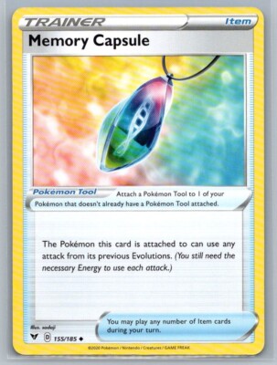 Memory Capsule 155/185 Vivid Voltage Uncommon Pokémon TCG 2020