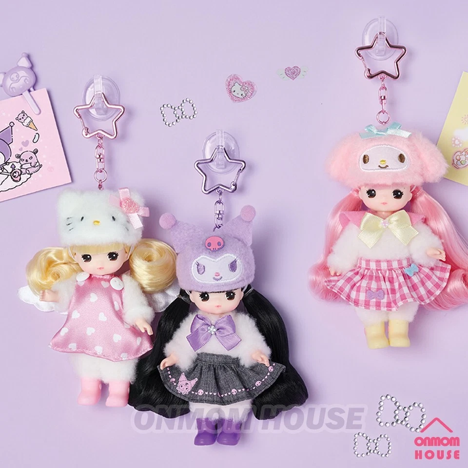 Sanrio персонажей x маленький Мими 5 типа фигурка кукла кольцо для ключей корейская игрушка - Изображение 3 из 4
