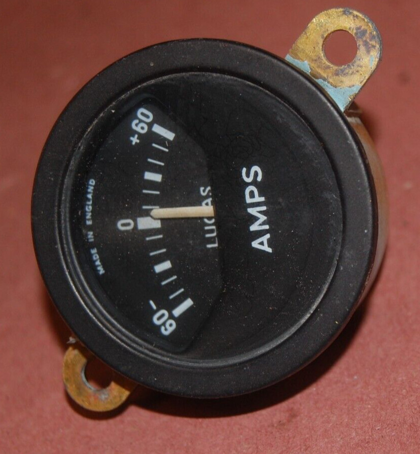 1966 Rolls Royce Silver Shadow Bentley LUCAS AMP gauge