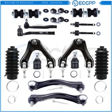 16x Fits 1994-1997 Honda Accord Front Rear Upper Control Arms Tie Rod End Kit
