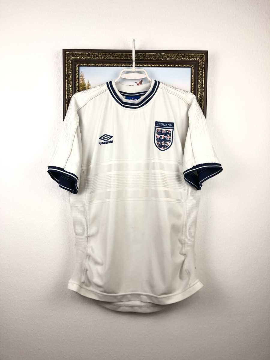 England Home football shirt 1999 Soccer Umbro Jersey Mens Trikot