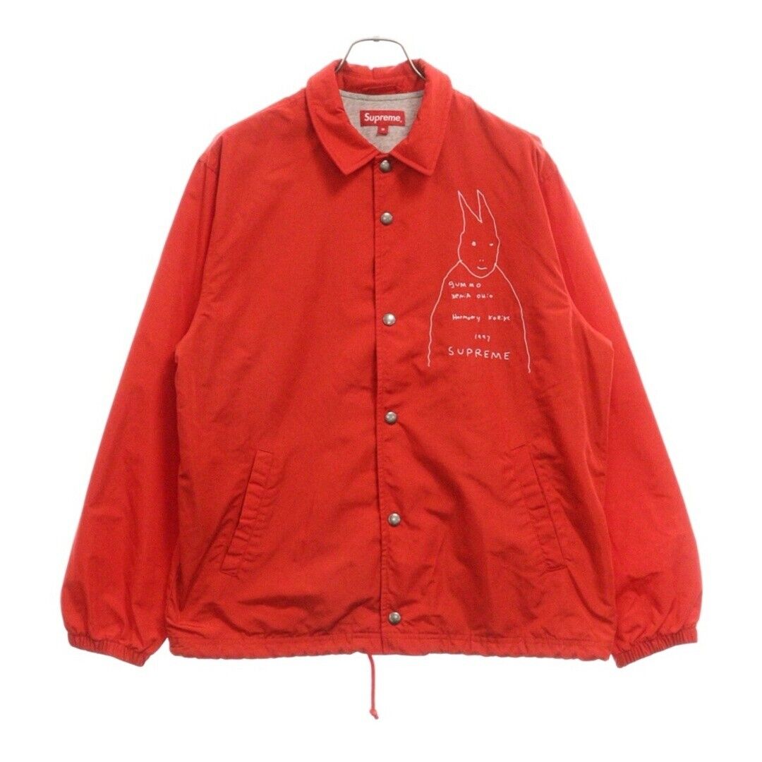 SUPREME 22SS Gummo Coaches Jacket M Size Front Back Logo SUPREME 22SS Gummo Coaches Jacket M Size Front Back Logo