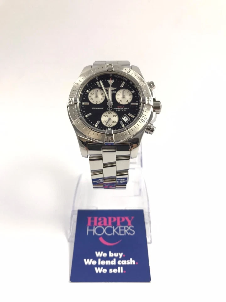 BREITLING A73380 41MM QUARTZ COLT CHRONOGRAPH WATCH