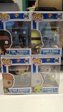Pop! Vinilo Superman Wave Mr. Terrific - Hammer - Guy Gardner - Metamorpho