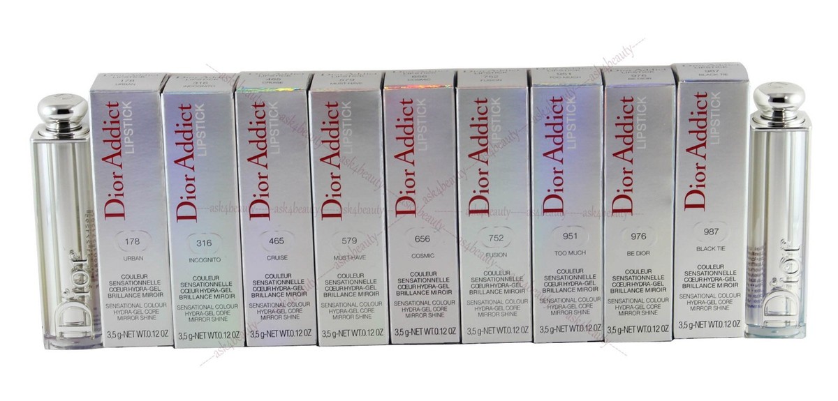 Dior Addict Hydra-Gel Core Mirror Shine Lipstick Choose