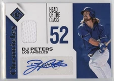 2018 Panini Chronicles Signature Swatches DJ Peters #CSS-DP Auto