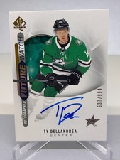 20-21 Ty Dellandrea SPA 164 Future Watch Auto Card /999 Dallas Stars